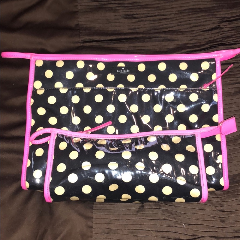 Matching Kate Spade Cosmetic Set